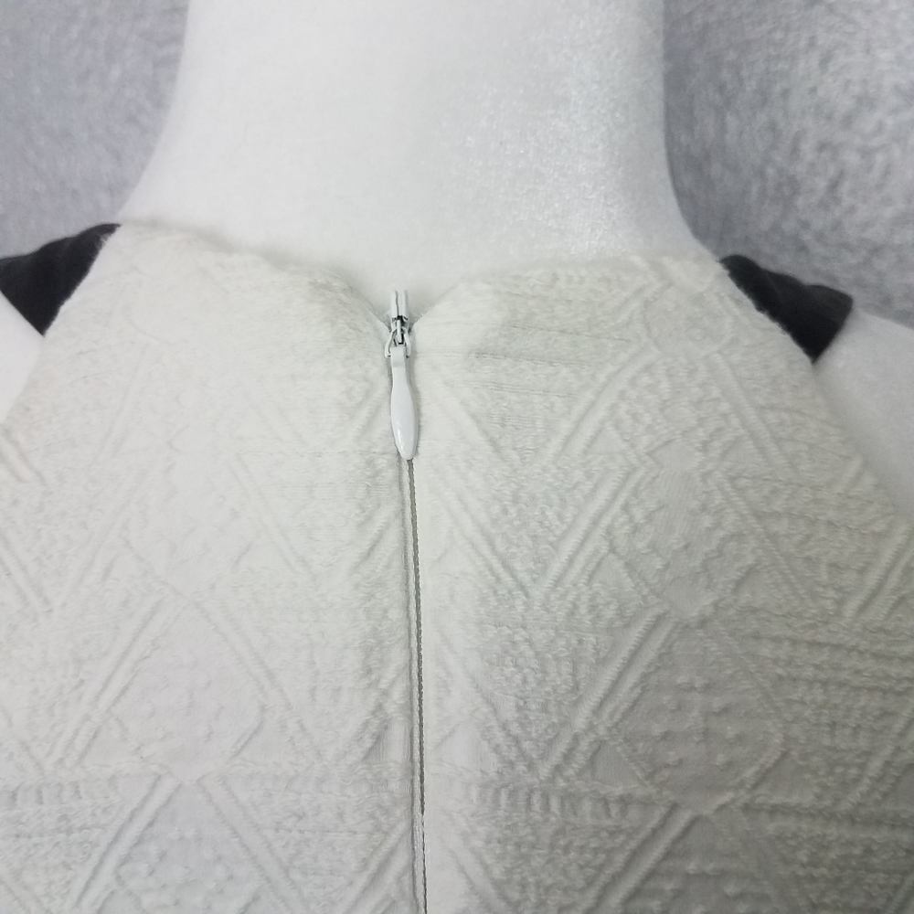 Zara Trafaluc White Sleeveless Dress Size L - Picture 6 of 8